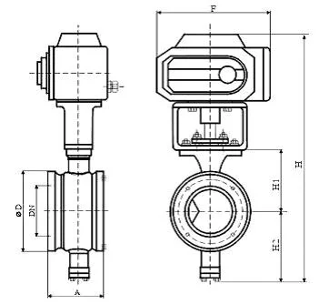 Tiny Flow Electric Regulating Ball Valve