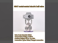 कठिन वातावरण में मजबूत वाल्व की आवश्यकता होती है - GRAT धातु-सीटेड इलेक्ट्रिक बॉल वाल्व