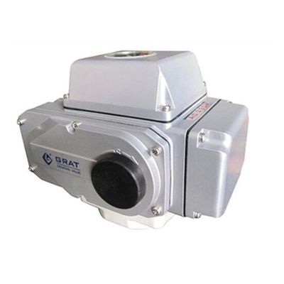 फ्लैंज कनेक्शन बुद्धिमान इलेक्ट्रिक एक्ट्यूएटर AC220V IP67 Cnas पास इलेक्ट्रिक एक्ट्यूएटर